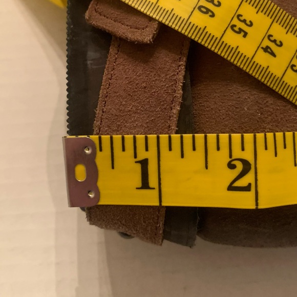 MATISSE SUEDE WESTERN, COWGIRL, BOHO BOOTS W/ ANKLE HARNESS & BUCKLES - Picture 16 of 16